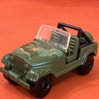 Vintage - 1981 - Mattel Hot Wheels Camouflage Army Jeep CJ-7 Diecast 4x4