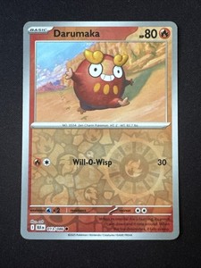 Darumaka 13/86 Reverse Holo Black Bolt -Near Mint- Pokemon TCG