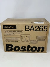 BOSTON ACOUSTICS BA265 2 PIECE POWERED SPEAKER SYSTEM