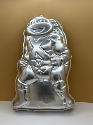 1989 Wilton TMNT Teenage Mutant Ninja Turtles Cake Decorating Pan Mold 2105-3075