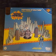 McFarlane DC Super Powers Fortress of Solitude SEALED W  Superman Robot Figure