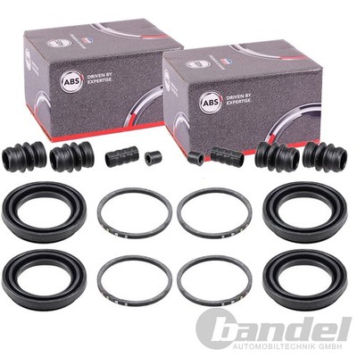 2X A.B.S. REPARATURSATZ BREMSSATTEL VORNE passend für NISSAN NAVARA