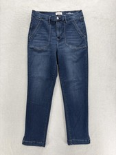 Nicole Miller Soho High Rise Ankle Slim Jeans Womens 12 Blue Medium Wash Stretch