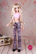 Smart Doll Wig Vanilla Premium Faux Mohair replacement doll wig, head 7.5- 8.5