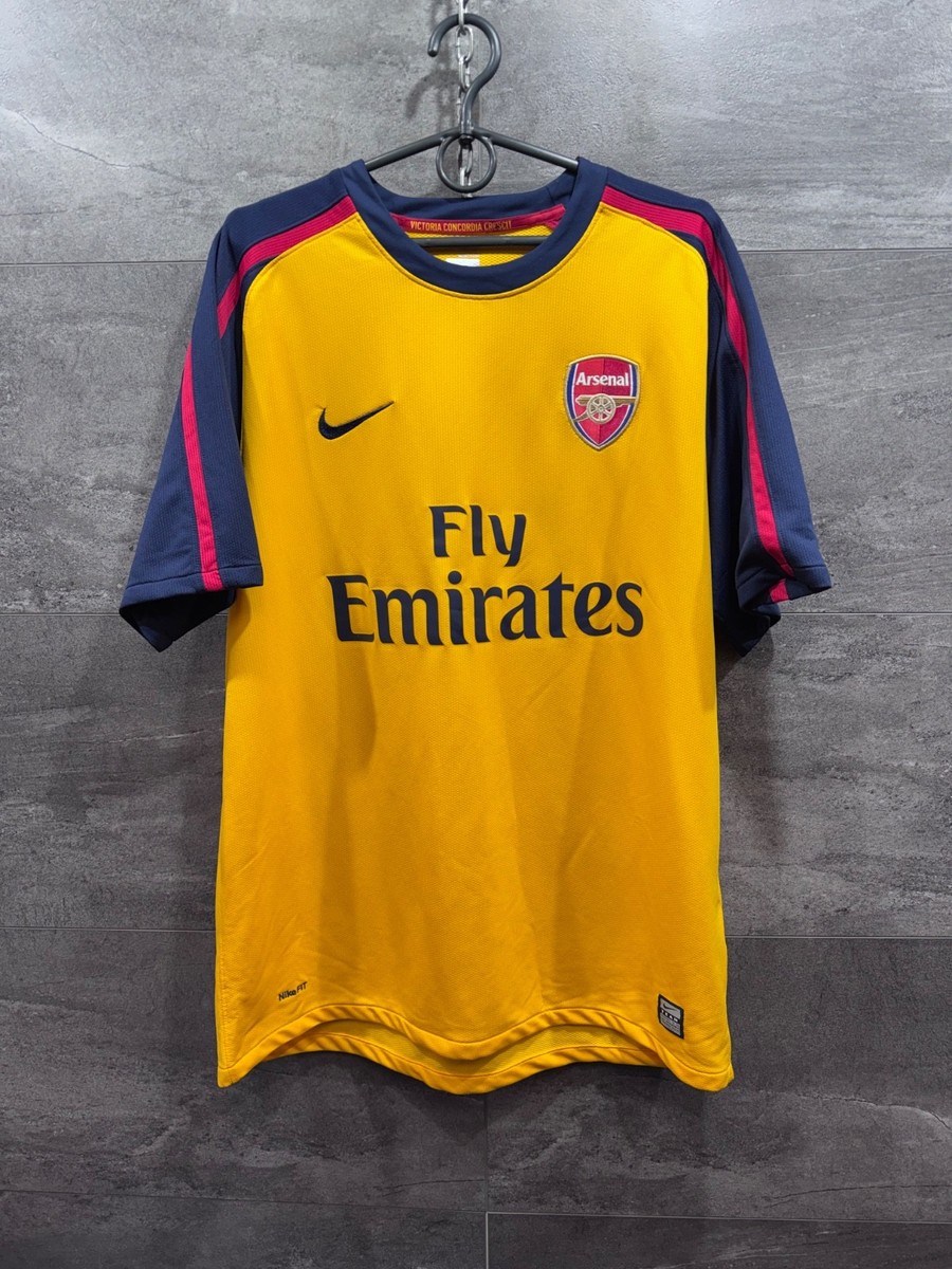 ARSENAL LONDON 2008 2009 FOOTBALL SHIRT SOCCER JERSEY NIKE 287538