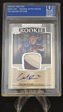 2024-25 The Cup #194 Calum Ritchie Rookie Auto Patch /249 Avalanche