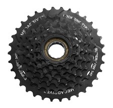 SunRace MFM300-7 Speed 14-34T Black Freewheel Cassette Sprocket for 7 Speeds, Sp