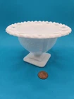 Vintage Indiana Milk Glass Compote Candy Dish