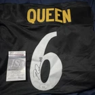 Pittsburgh Steelers Queen #6 Autographed Football Jersey JSA Witnessed