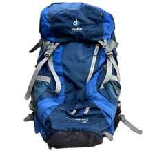 Deuter Futura Pro 38 H20 Backpack Blue/Gray Large Hiking Outdoors Bag