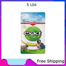 Kaytee Exact Hand Feeding High Fat Powder Formula Pet Baby Bird Food Mix, 5 Lbs