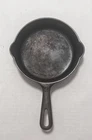 VINTAGE 6" CAST IRON GRISWOLD NO. 3 SKILLET WITH DUAL SPOUTS ERIE, PA 709