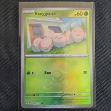 Carta Pokemon Exeggcute Masterball 001/131 Evoluzioni Prismatiche Holo NM