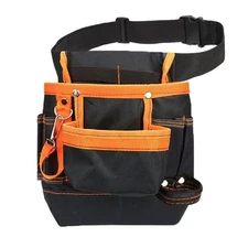 Tool Pouch - Belt Bag/Utility for Electrician One Size, Orange