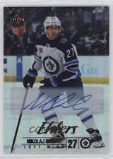 2024-25 Upper Deck Fleer Ultra Rainbow Foil Auto Nikolaj Ehlers #75 Auto 1t90