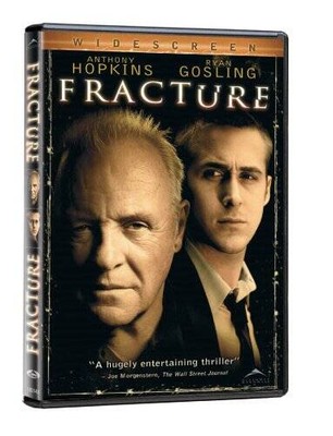 Fracture DVD (2007)- Anthony Hopkins, Ryan Gosling - DVD - VERY GOOD