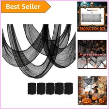 Ghostly 5PCs Stretchy Cotton Halloween Cloth 30x72inch - Indoor/Outdoor Use