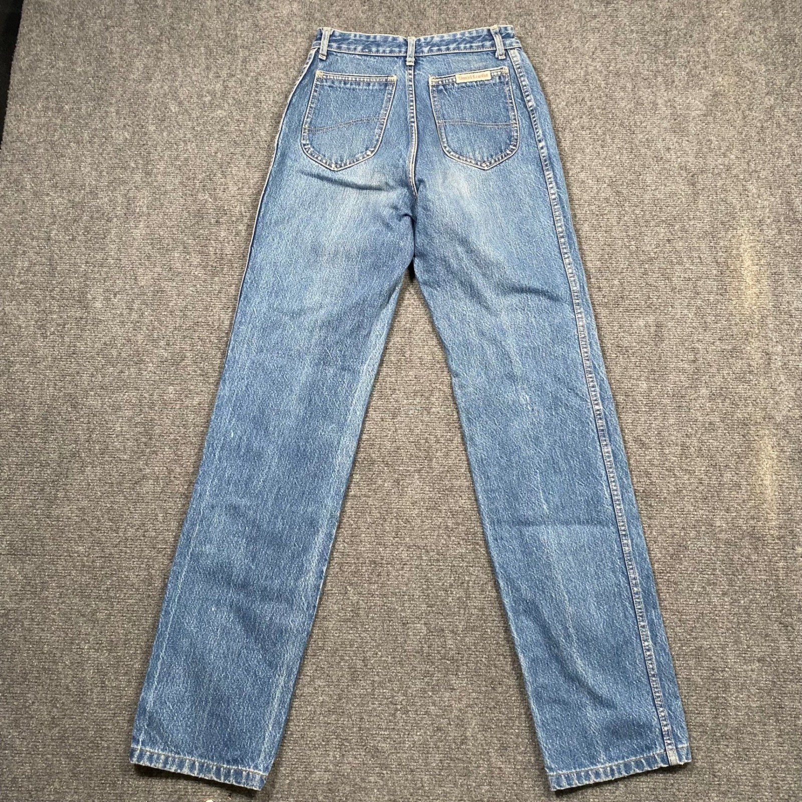 Daniel Hechter High Waisted Blue Wash Denim Jeans Women's Size 40 image 5