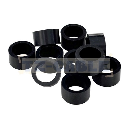 10 Rubber Fuel Line Grommet Sleeves for Olive Fits Massey Ferguson 40584 376526X - Picture 2 of 4