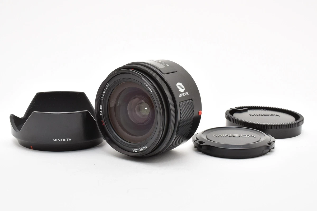 Minolta A-mount 24mm Focal Camera Lenses for sale | eBay