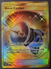 Great Catcher (Secret) 264/236 Sm-Cosmic Eclipse Holo Near Mint Fast Shipping 