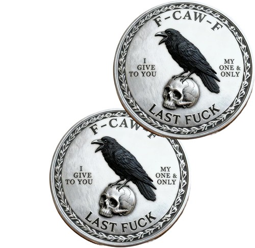 1/2/3/4/5 Stck. Die F-CAW-F Münze — für diejenigen, die über das Leben lachen und null F*CKS! - Bild 12 von 15