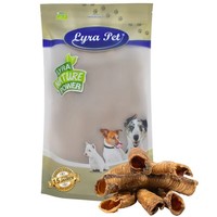 1 Kg Rinderstrossen Groß Getrocknet Kausnack Hundefutter Hund Rind Lyra Pet®