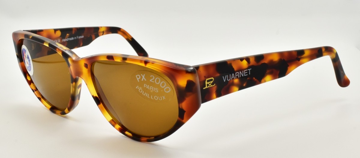 Vuarnet Pouilloux Ref 090 PX2000 Women\'s Sunglasses Dark Tortoise / Brown France Vintage Vuarnet 090 Sunglasses Frames Pouilloux France Brown  main image 4