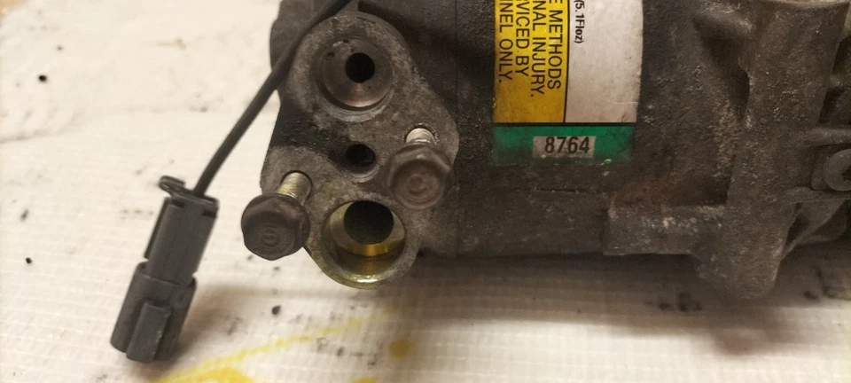 Honda Civic Ep2 Mk7 1.7d A/C Air Con Compressor,Pump. - Image 4 of 4