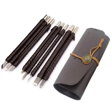 Stone Carving Tool Set Chisel Carving Tool Carving Kit 8pcs Engraving Carve Cutt