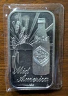 1977 COCA-COLA  KANSAS CITY, MID AMERICA, WWM-79, 1oz 999 SILVER ART BAR