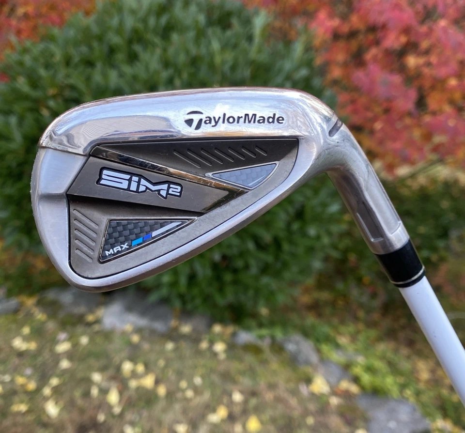 TaylorMade Sim2 Max 8 Iron Aldila Graphite NV 45-L Ladies Flex RH EXC Lamkin - Image 3 of 4