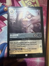 FOIL Aladdin - Brave Rescuer - 171/204 Uncommon Ursula's Return Lorcana Eng Card