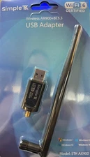 Wifi 6 AX900 Bluetooth 5.3 Wifi USB Adapter Wireless Network Card 2.4G&5Ghz Wi-F