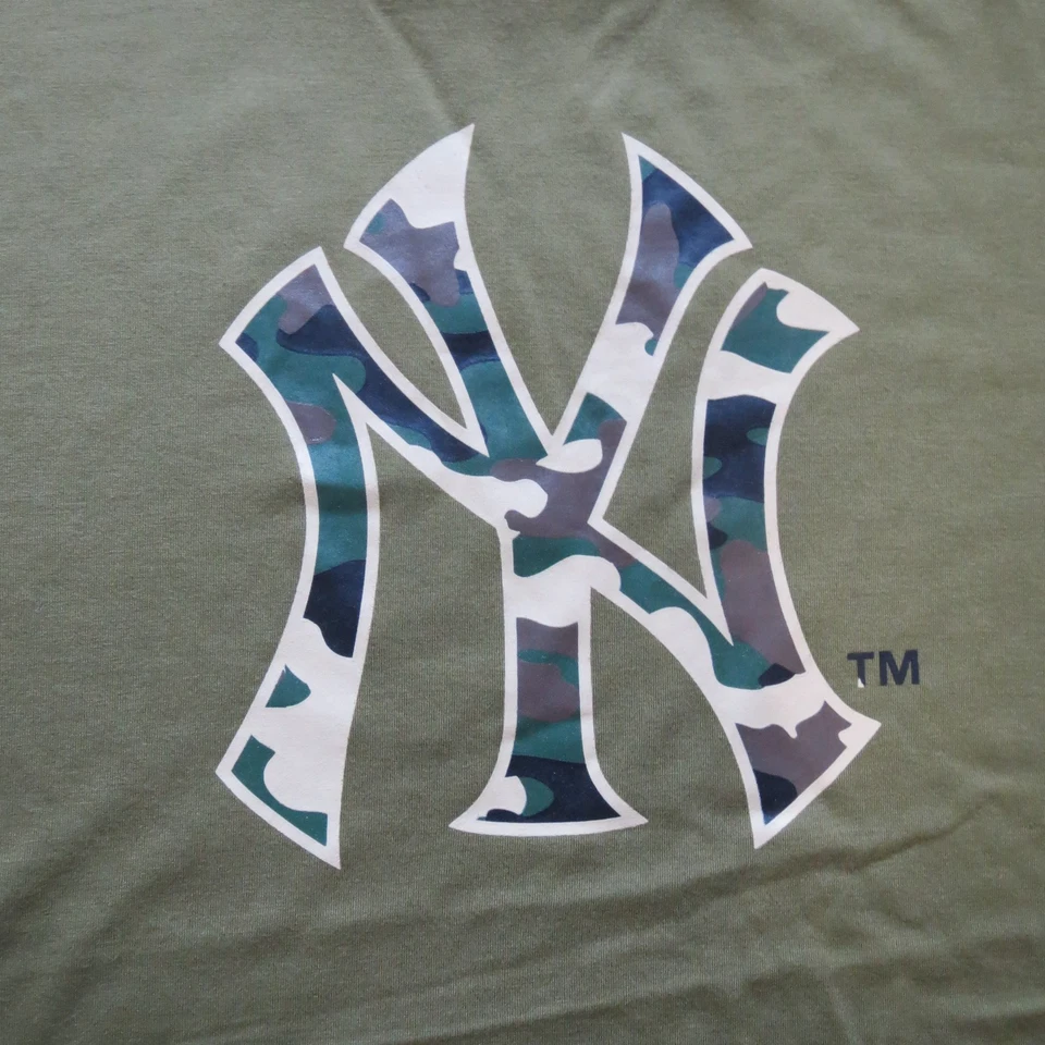 Camisa Camuflada Ejército Aprecación Veterano Militar Yankees de Nueva York SGA XL 28/06 2025 Foto 2 de 4