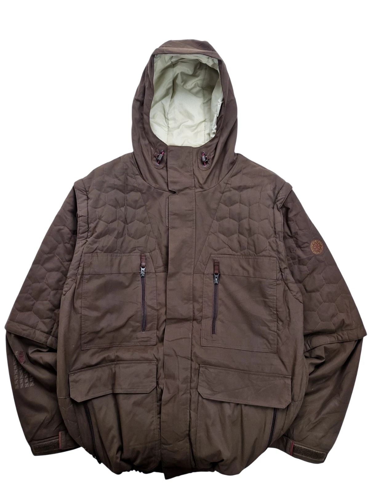 Burton Ronin La Cosa Nostra 2 in 1 Jacket Mens Large Y2K Rare Ski Snowboard