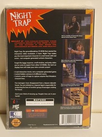 Night Trap (Sega CD 32X, 1992) Limited Run Games 2021 Release W/Card!