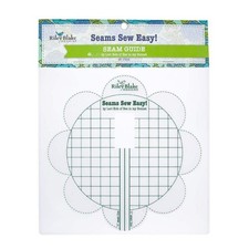 Seams Sew Easy Seam Guide by Lori Holt of Bee In My Bonnet. JADE. Sewing machine
