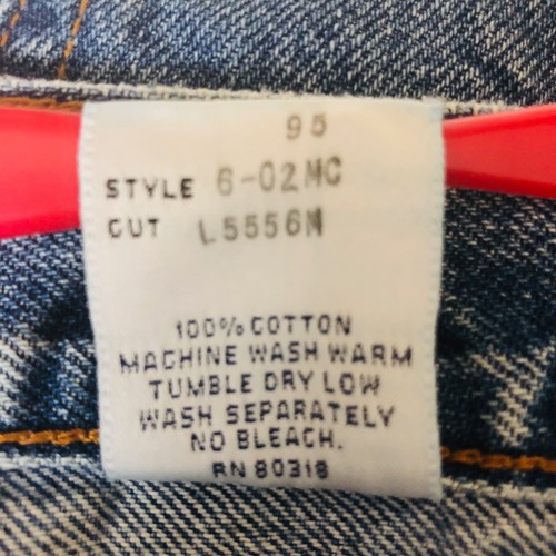 Y2K Vintage Lucky Brand Wide Leg Jeans 38 36 x 32 Baggy Skater Loose USA 90s - Picture 7 of 11