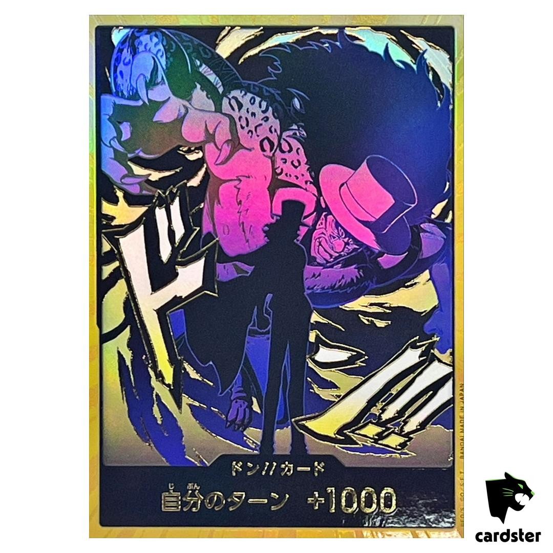 PSA10 ロブ・ルッチ 金ドンカード 2025 ONE PIECE PRB02 DON Card Rob Lucci PRB-02 [Gold Frame] THE BEST vol.2 One Piece