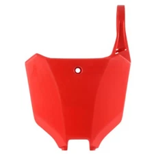 Acerbis Front Number Plate - Red for Honda 2858850227