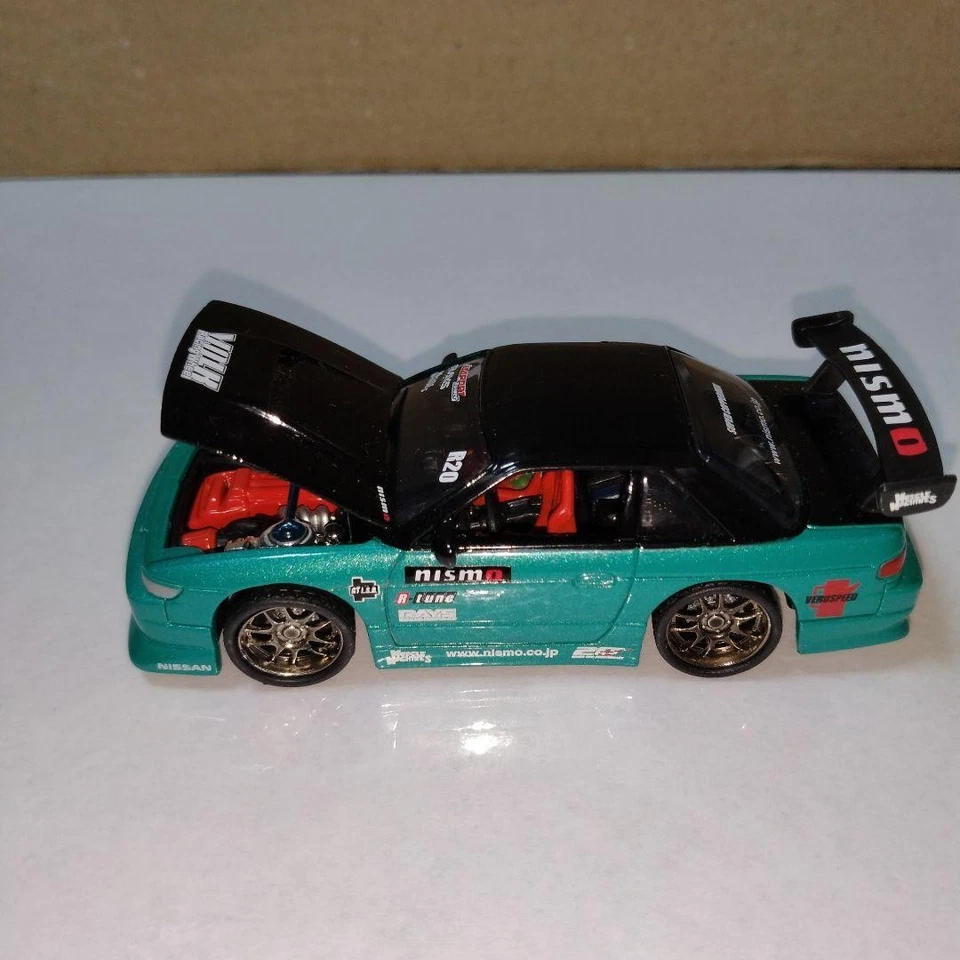 1/64 Muscle Machines 5 Silvia S13 verde - Immagine 4 di 4