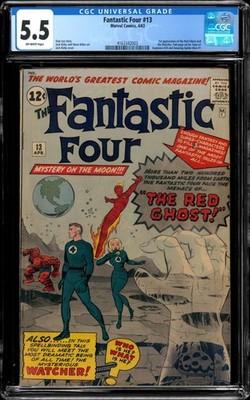 Marvel - FANTASTIC FOUR (1961-96; 2003-12) #13 - Grade 5.5 - Comic Book