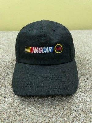 NASCAR TNT Racing Hat Strapback Black Champion Network Race Cars Adjustable