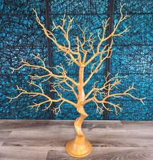 Tree Table Decoration Centerpiece 30" Gold Plastic Holiday Party Wedding Display