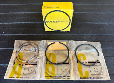 Goetze Piston Ring Set (STD) - 3941 / 311-198-163-A - For Volkswagen 1500 1.5l