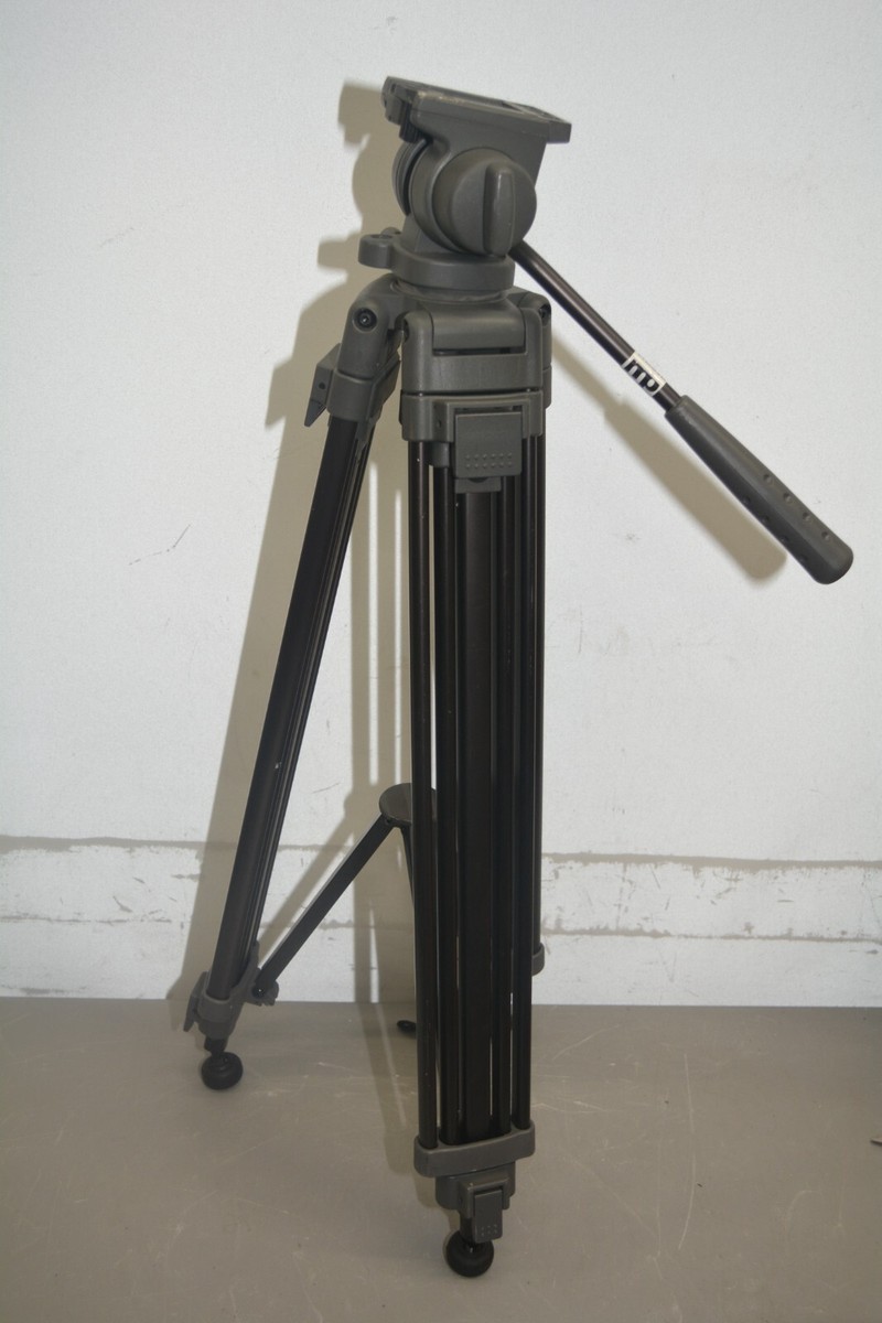 Libec TH-650DV 2-Stage Aluminum Tripod & Video Pan Head (No Head