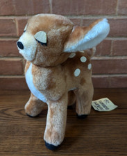 Vintage 1974 Dakin Bambi Plush Stuffed Animal Fawn Deer 10"