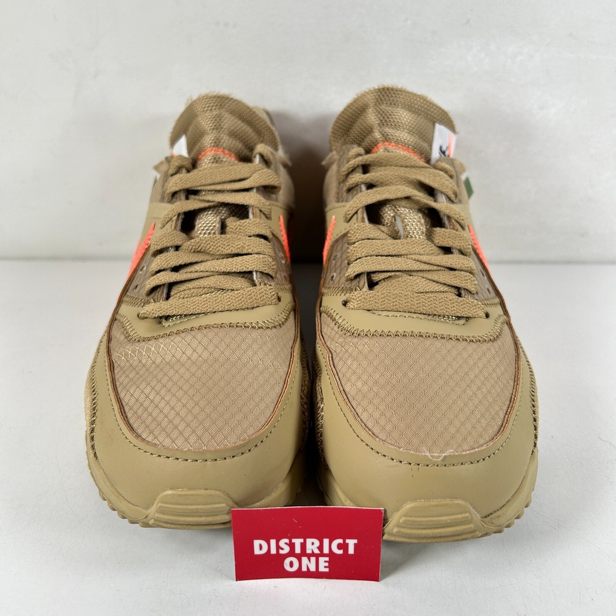 Off White x Nike Air Max 90 Desert Ore 2019 - Size 6.5