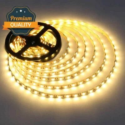 12V LED Streifen Stripe SMD 2835 5050 Warmweiss Kaltweiss Leiste Band dimmbar - Bild 1 von 4